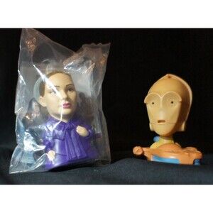 Star Wars Kid's Meal Happy Meal Toys - Burger King McDonalds; C3-PO, Amadala NEW